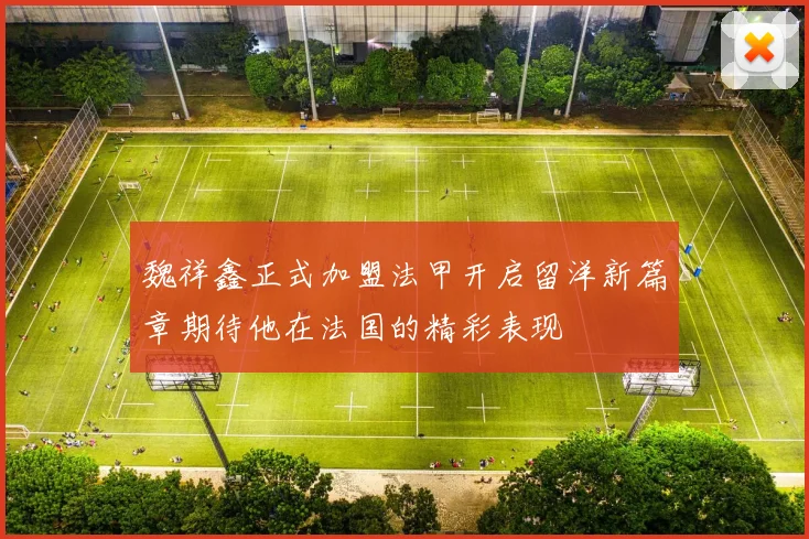 魏祥鑫正式加盟法甲开启留洋新篇章期待他在法国的精彩表现